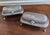 Mid 20th Century Vintage Silver Plated Domed Scalloped Butter Dish For Sale - Image 5 of 12