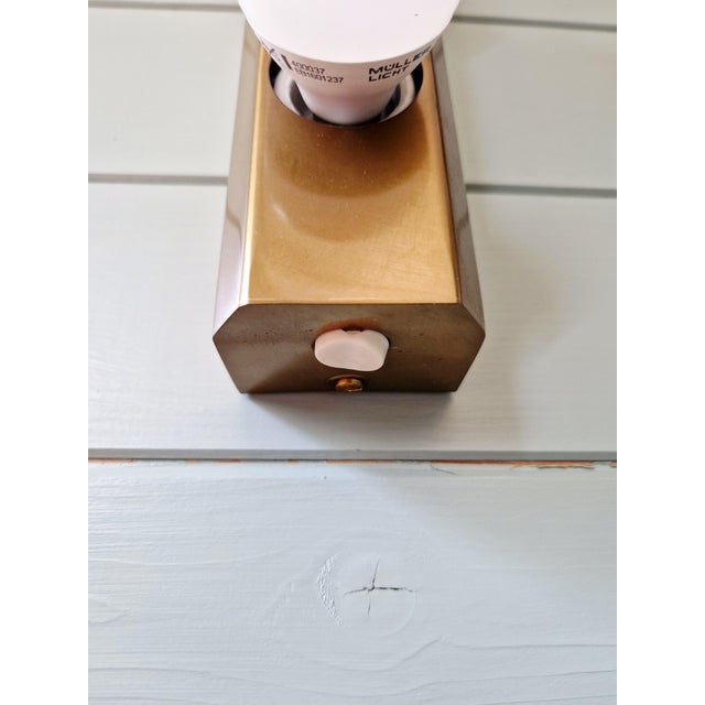 Metal Brass Wall Sconces in the style of Lodge, 1970s, Set of 3 For Sale - Image 7 of 13