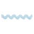 Sample - Schumacher Ric Rac Tape Small Tape in Pale Blue For Sale
