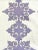 Quadrille “Argentine” Fabric - Lilac Brown on Cream. For Sale - Image 4 of 5