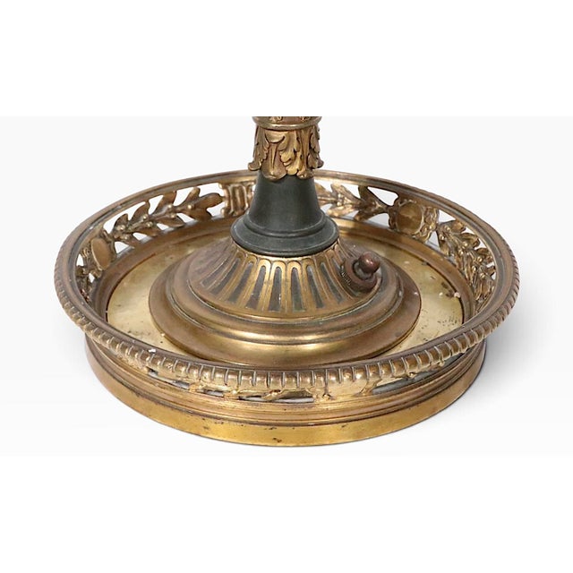 Vintage French Bouillotte Table Lamp For Sale - Image 12 of 18