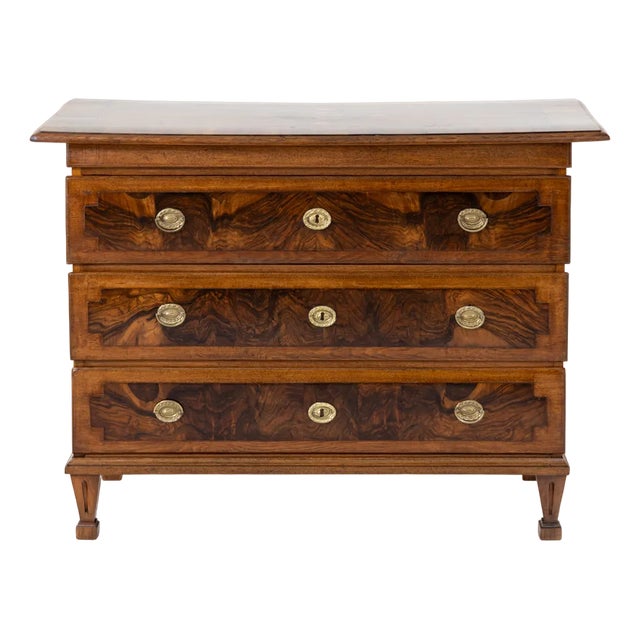 Late 18th Century Louis Seize Chest of Drawers with Side Lock, Nuremberg For Sale