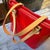 A 2001 Louis Vuitton Red Vernis Patent Leather Houston Tote Bag For Sale - Image 10 of 14
