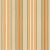 Sample - Schumacher Saratoga Cotton Stripe Fabric in Beige/Mocha/Pumpkin For Sale