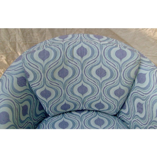 1970s Swivel Club Accent Chair by Younger Furniture Company Chairish