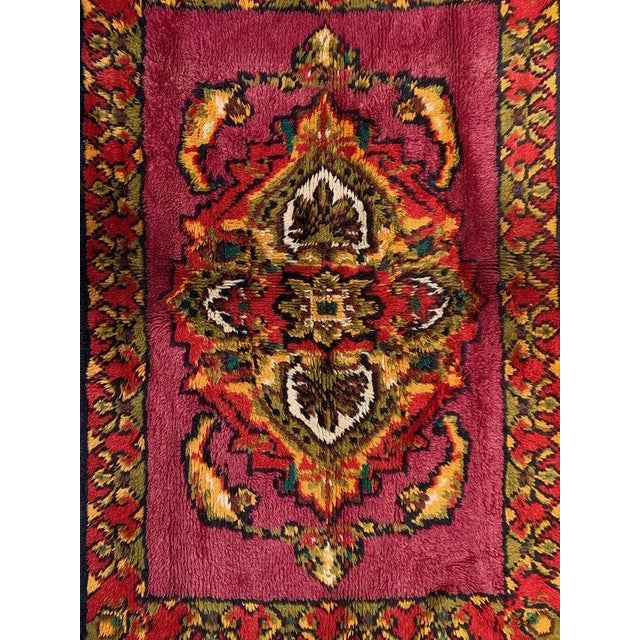 Vintage Moroccan Berber Rug For Sale - Image 10 of 12