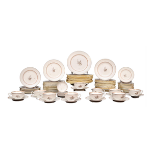Vintage Royal Copenhagen Fine China Dinnerware Clarissa Design— 75 Pieces