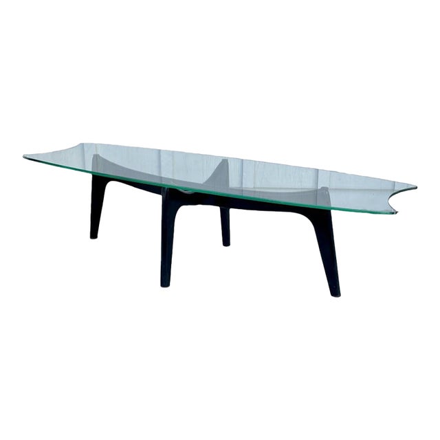 1960s Adrian Pearsall Style Biomorphic Coffee Table For Sale