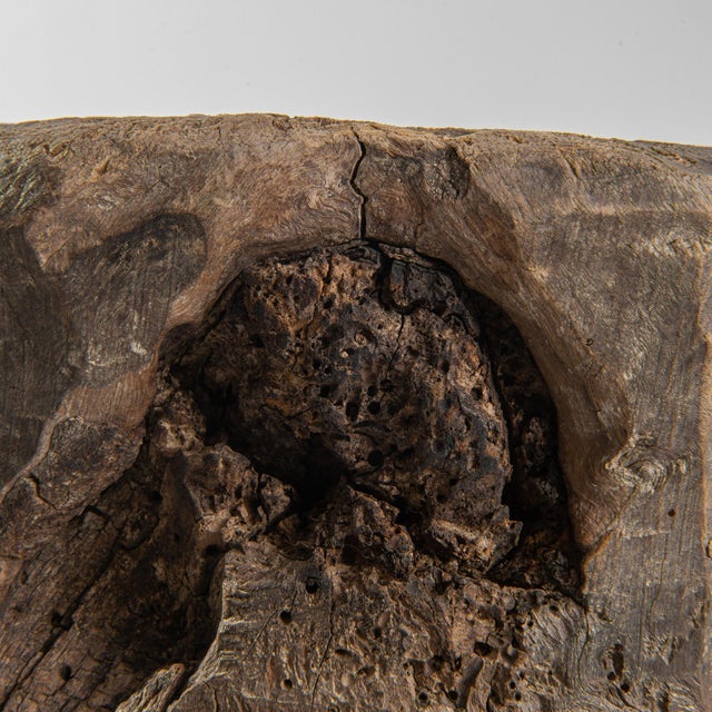 19th Century European Wooden Mortar For Sale - Image 4 of 18