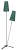 Swedish Modern Floor Lamp, 1950s For Sale