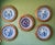 Set of 5 Van Hygan & Smythe Oak 10” Wall Plate Frames / Holders For Sale - Image 9 of 9