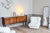 Wood Vintage Italian Sideboard in Chevron Wood Veneer For Sale - Image 7 of 12