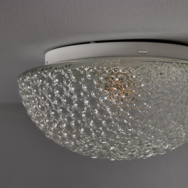 1960s Helena Tynell Bubble Glass Flush Mount for Limburg For Sale - Image 17 of 17