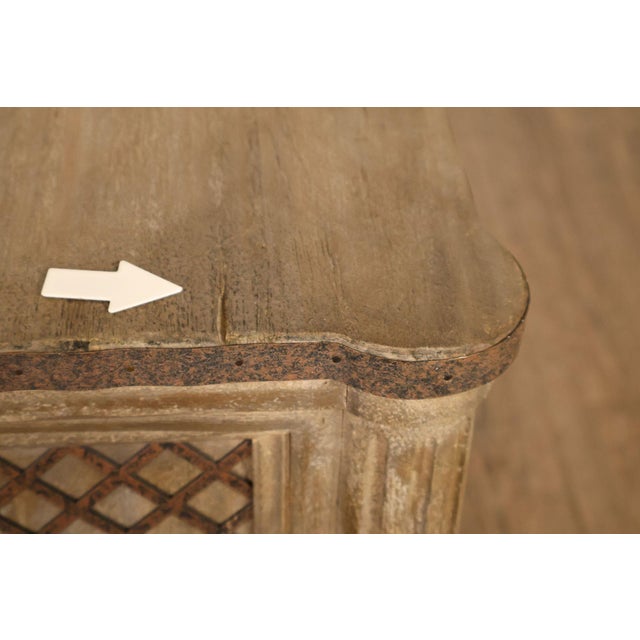 Restoration Hardware Treillage Collection Louis XVI Style Latticework Double Dresser For Sale - Image 10 of 18