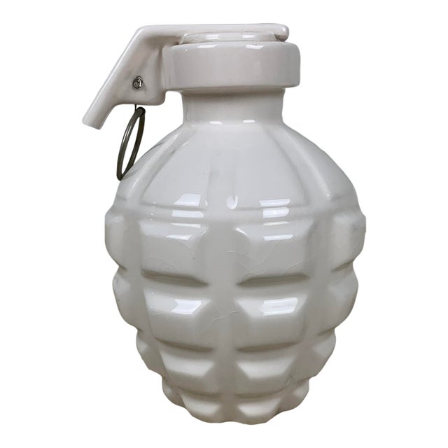 Vintage Love Grenade Coin Bank For Sale