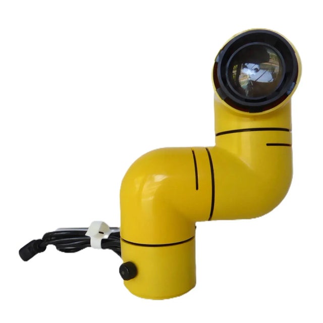 Vintage iconic POP-OP "TATU" desk / sconces / wall-wash light by André Ricard for Metalarte S.A., a high end lighting...