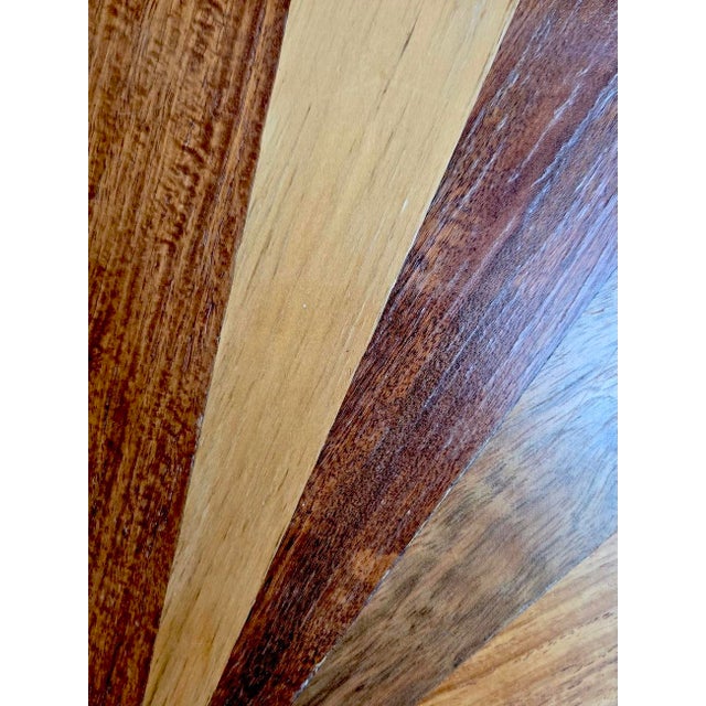 Mid 20th Century Marquetry Wood Tray For Sale - Image 11 of 12