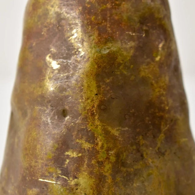 African Early 20th Century Benue Brass Bell Nigeria For Sale - Image 3 of 6