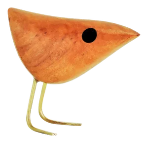 Contemporary Danish Modern Style Wood Bird