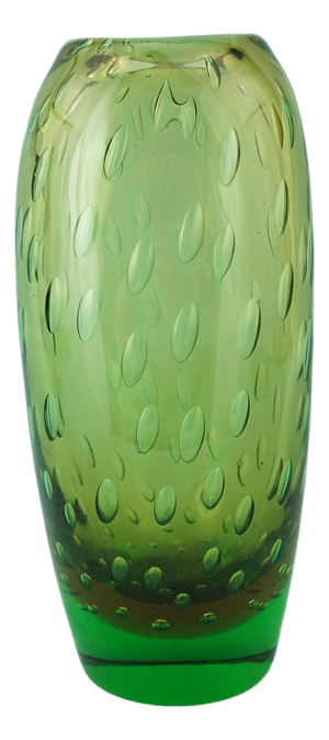 Glass Vase attributed to Flavio Poli, Italy, 1940s