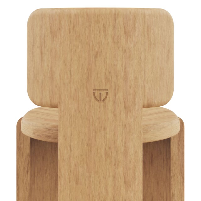 Benjamin Bar Chair by Wood Tailors Club For Sale - Image 17 of 18