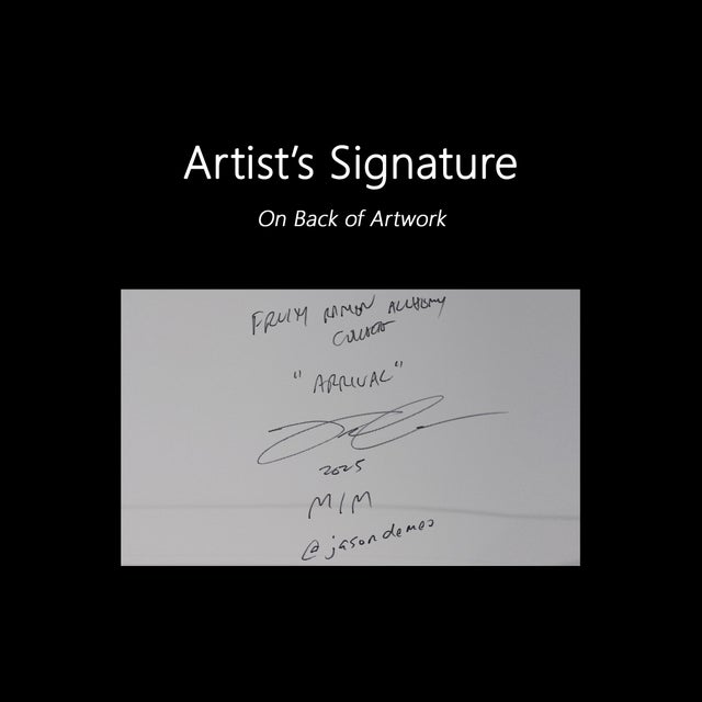 Fruity Ramen Alchemy: Arrival - Large Abstract Original Artwork by Jason DeMeo For Sale - Image 9 of 9