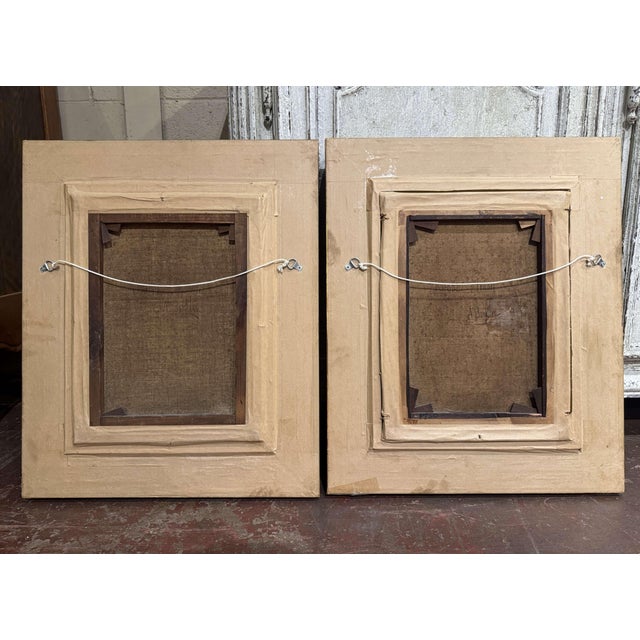 Pair of Early 20th Century French Views by British Artist Alfred Bentley For Sale - Image 16 of 18