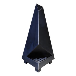 Steel Chiminea Fire Pit Outdoor Fireplace Small For Sale
