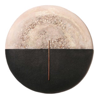 2025, Rise 5, Contemporary Minimalist, Concrete and Copper Sculpture, Artist Joe Segal For Sale
