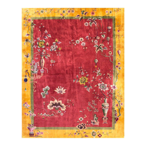 1920s Chinese Art Deco Carpet ( 9'3" x 11'8" - 282 x 355 )