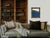Paint "Waves" Abstract Painting in Antique Frame, Large Seascape Ocean Painting Transitional Wall Art by JTS For Sale - Image 7 of 12