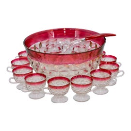 Example of Indiana Glass Company Serving Sets