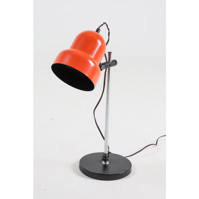 Mid-Century Modern 1970's Dutch Space-Age Desk Lamp For Sale - Image 3 of 12