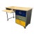 Pottery Barn Industrial Locker Room Collection Desk For Sale