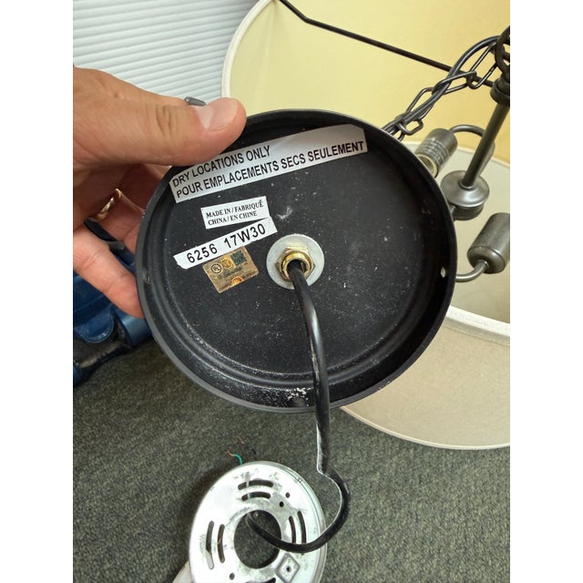 Plastic Jonathan Adler Meurice Drum Pendant For Sale - Image 7 of 12