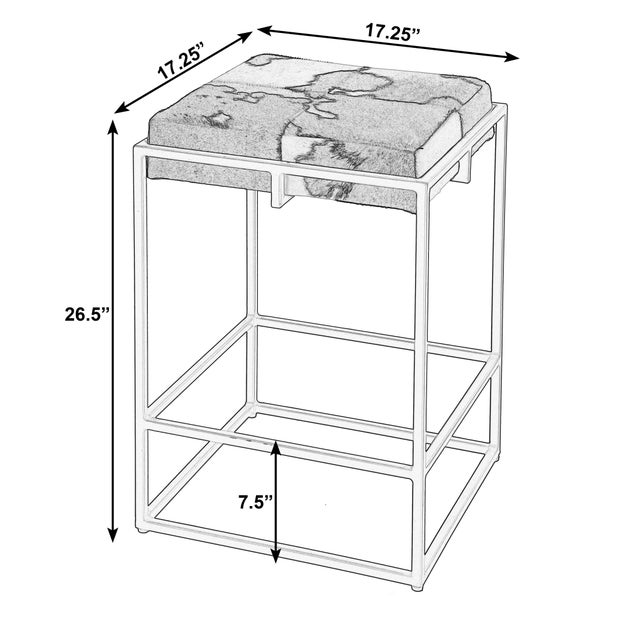 The Butler Specialty Company Stinson Counter Stool blends industrial strength with luxurious comfort, making it a...