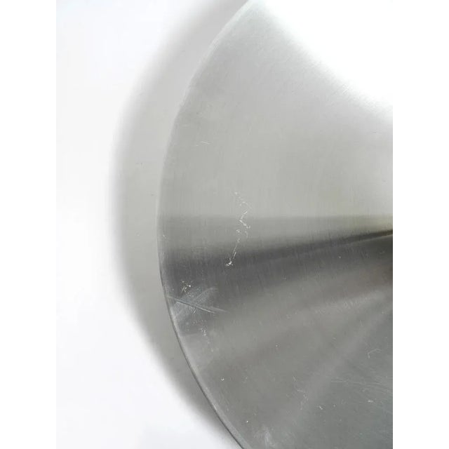 Large Space Age Pop Art Round Aluminum Ceiling or Wall Lamp, 1960s For Sale - Image 13 of 18