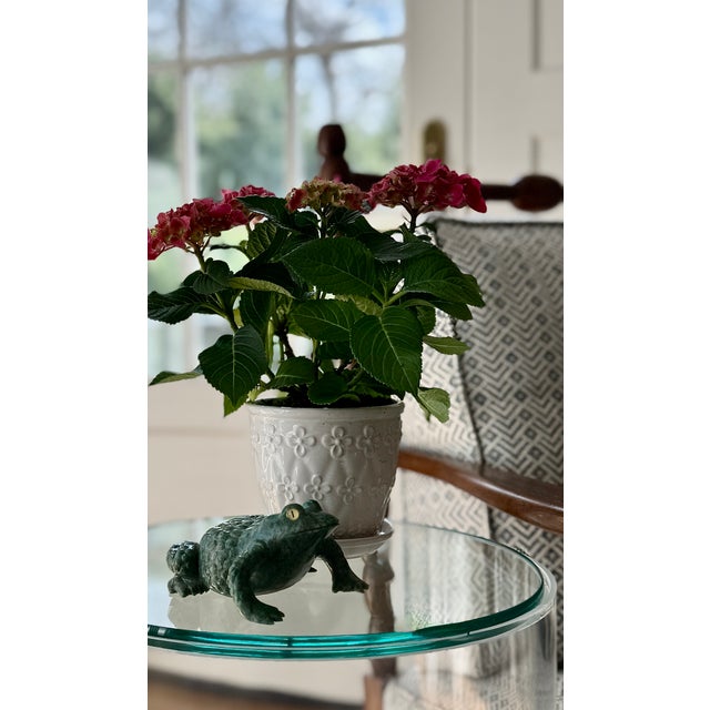 Contemporary Green Hardstone Frog Sculpture, Chinese, Late 20th Century For Sale - Image 3 of 13