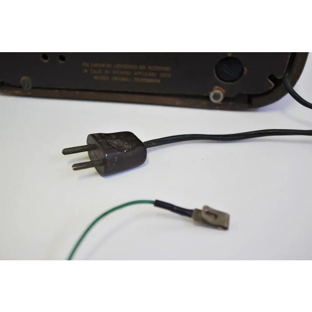 Wood Telefunken Radio from Mignotte C, 1955 For Sale - Image 7 of 8