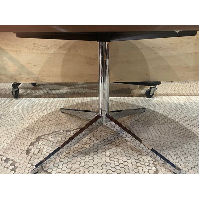 This is an original vintage, Florence Knoll, Rosewood, dining or conference table. This is as good as it could get in...
