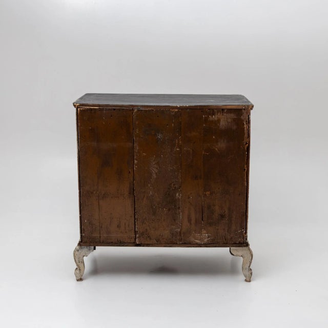 Wood Baroque Half Cabinet, 1700s For Sale - Image 7 of 8