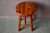 Wood Rustic Farmhouse Stool in Wood For Sale - Image 7 of 10