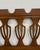 Brown Vintage Full Size Chippendale Style Headboard For Sale - Image 8 of 9