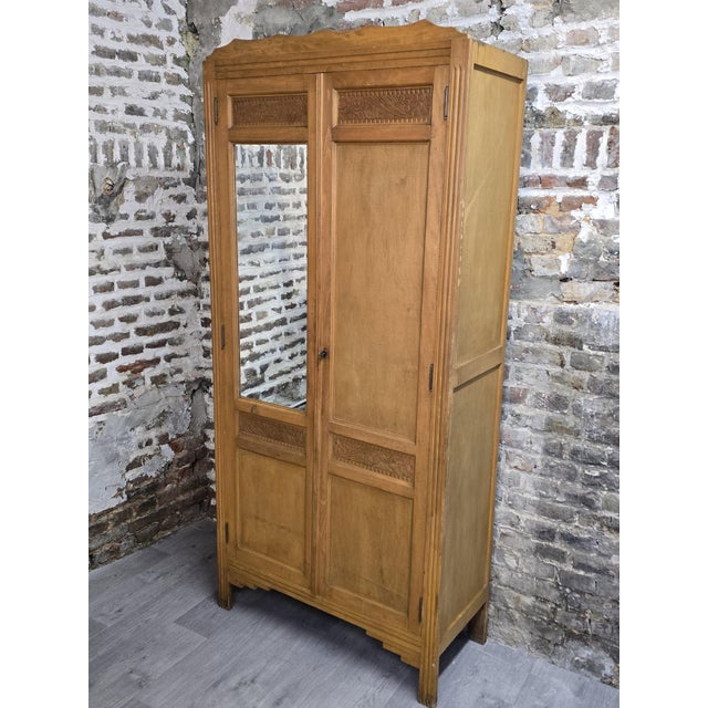 Art Deco Wardrobe, 1920s For Sale - Image 13 of 15