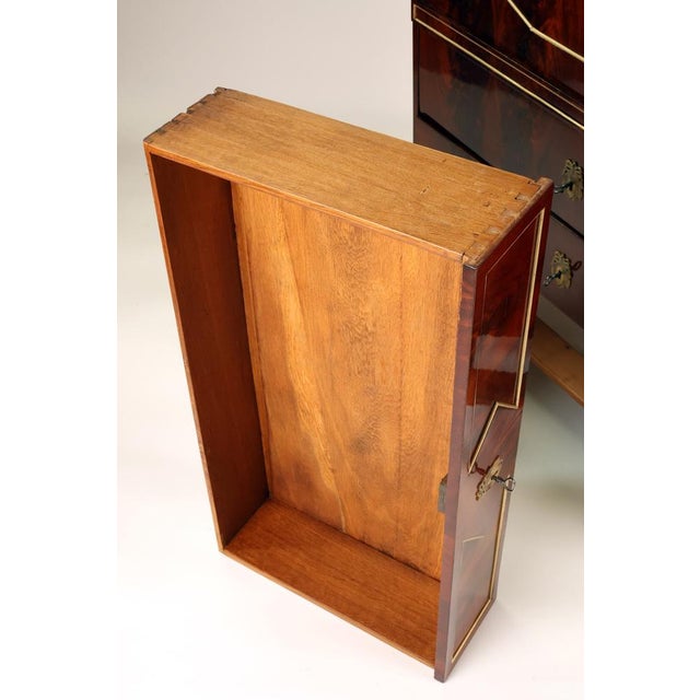 Wood Empire Secretaire, France, 1810 For Sale - Image 7 of 16
