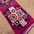 1940s 1940s Vintage Kurdish Geometric Pattern Hot Pink Tribal Runner Rug For Sale - Image 5 of 10