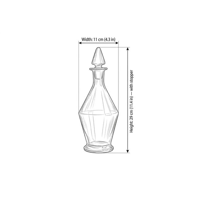 French Pink Glass Carafes with Stoppers, 1960s, Set of 2 For Sale - Image 10 of 11