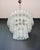 Glass Large Three-Tier Murano Glass Tube Pendant Light from Venini, 1990s For Sale - Image 7 of 16