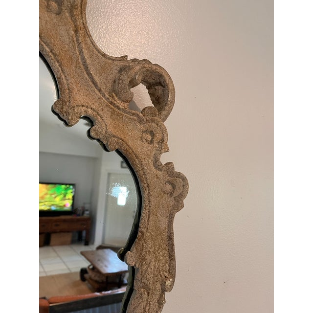Vintage La Barge Hollywood Regency Rococo Revival Ornate Wall Mirror For Sale - Image 9 of 10