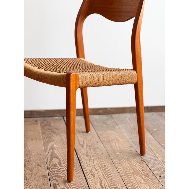 Dining Room Chairs by Niels O. Møller for J.L. Mollers, Set of 6 For Sale - Image 9 of 18